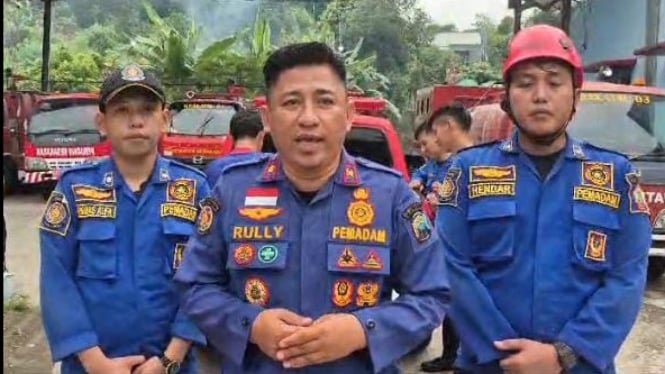 Kepala Bidang Damkarmat Lampung Selatan, Rully Fikriansyah.