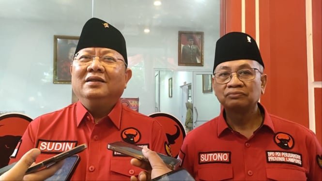 Ketua DPD PDIP Lampung, Sudin