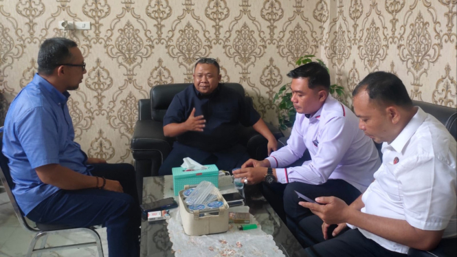 Polres Metro saat pelimpahan berkas P21 Ke Kejaksaan Negeri Metro.