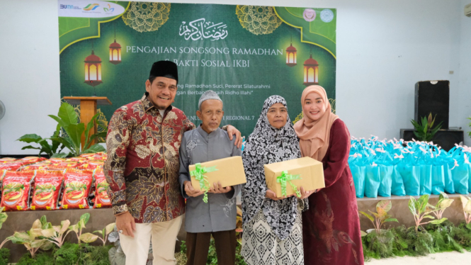 Bakti sosial yang dilaksanakan