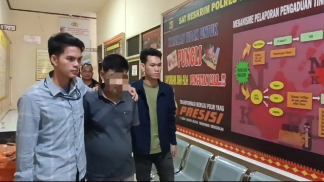 Polisi tangkap ayah cabuli anak kandung masih balita.