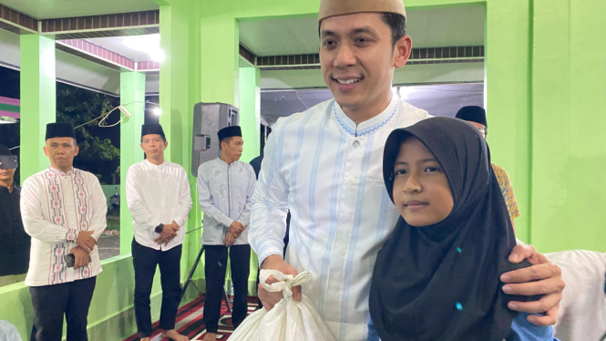 Bupati Lampung Selatan, Radityo Egi Pratama gelar safari Ramadhan.