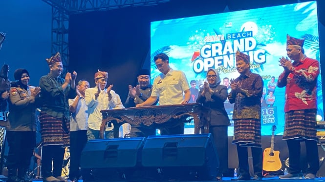 Senaya Beach resmi dibuka oleh Bupati Lampung Selatan