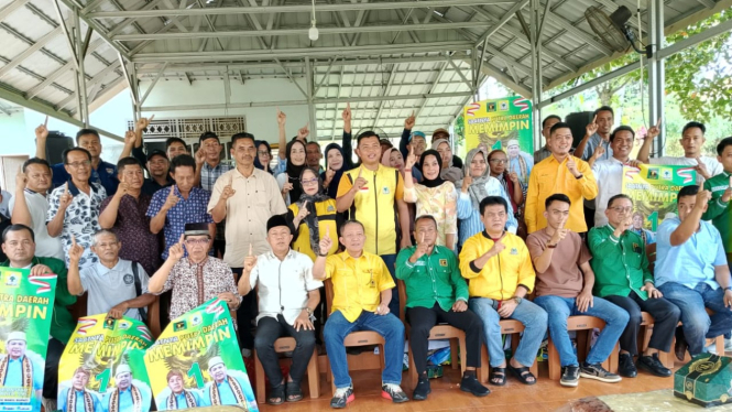 Tim pemenangan Paslon Supriyanto–Suriansyah Rhalieb.