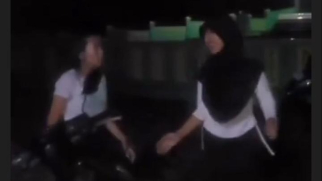Tangkapan layar video viral