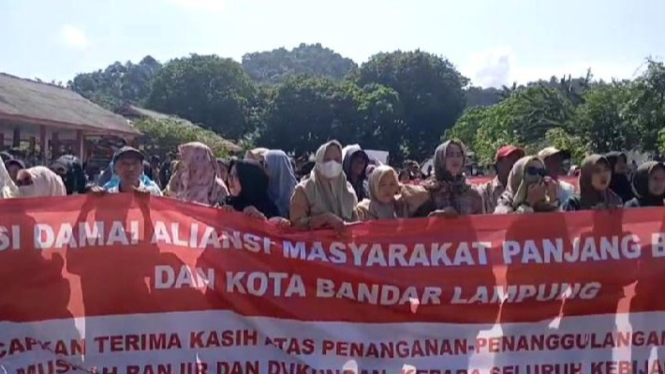 Warga Panjang tolak provokasi atas nama korban banjir.