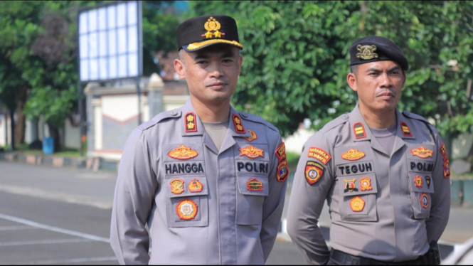 Kapolres Metro Lampung, AKBP Hangga Utama Darmawan