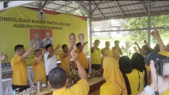 Partai Golkar gelar konsolidasi pemenangan Supriyanto–Suriansyah.