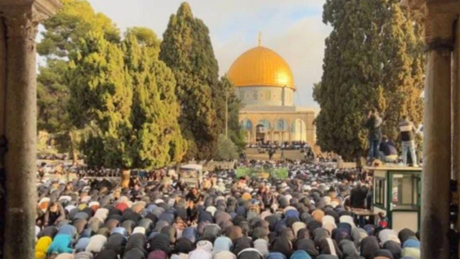 Masjid Al-Aqsha Palestina.