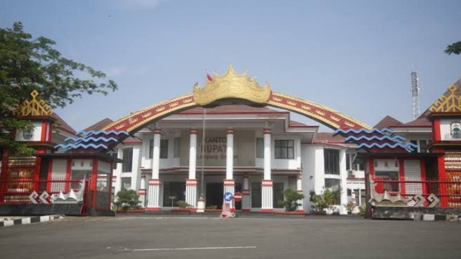 Kantor Bupati Lampung Selatan.