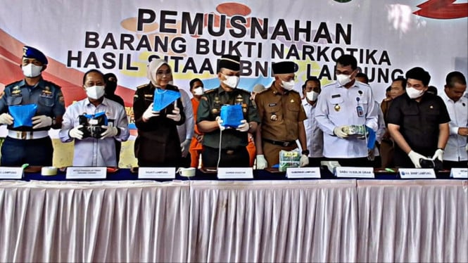 Pemusnahan barang bukti
