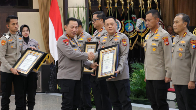 Polda Lampung raih peringkat ketiga Nasional IKPA 2024.