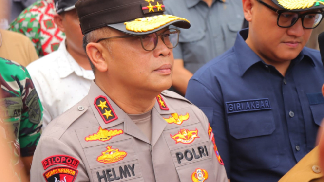Kapolda Lampung, Irjen Pol Helmy Santika.