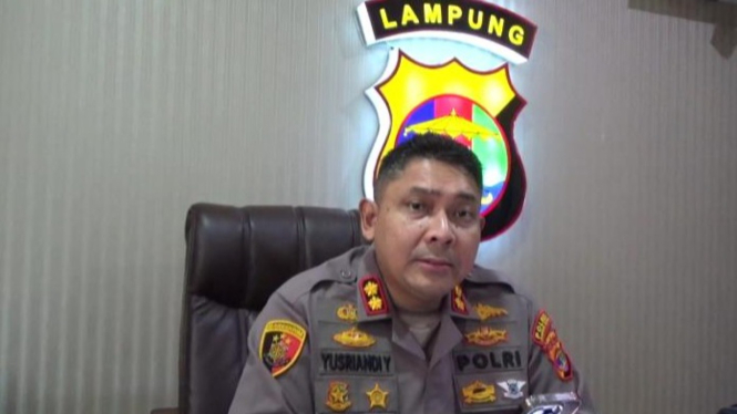 Kapolres Lampung Selatan, AKBP Yusriandi Yusrin.
