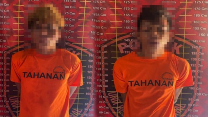 2 pencuri sepeda motor ditangkap Polres Tulang Bawang.