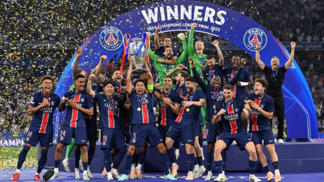 PSG raih gelar Liga Champions pertama dalam sejarah.