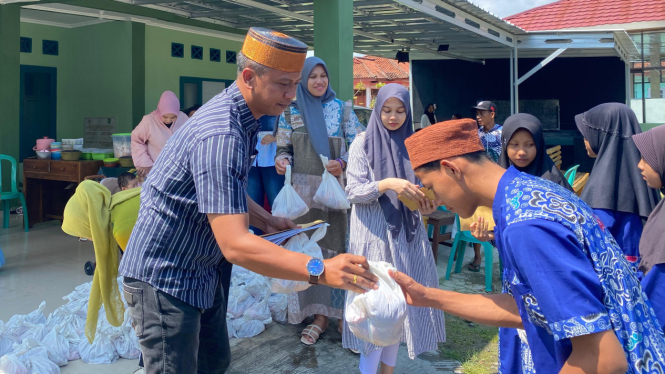 Subdenpom II/3-2 Lampung Selatan Berbagi di Idul Adha 1446 H.