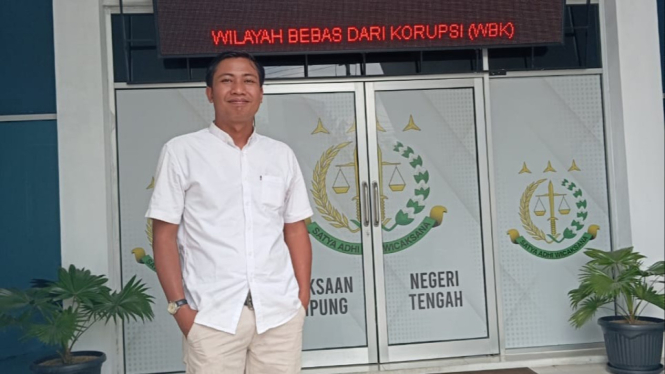 Ketua GEMBOK Lampung, Andre Saputra.