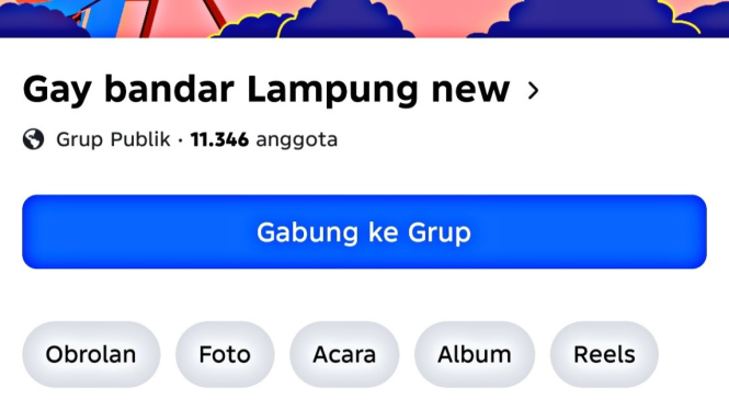 Tangkapan layar akun Facebook