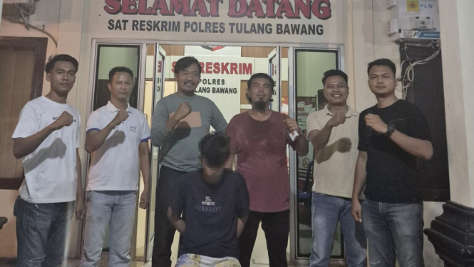 Polres Tulang Bawang tangkap pelaku pencabulan dan pemerasan.
