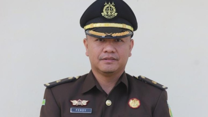 Kepala Seksi Intelijen Kejari Lampung Barat, Ferdy Andrian.