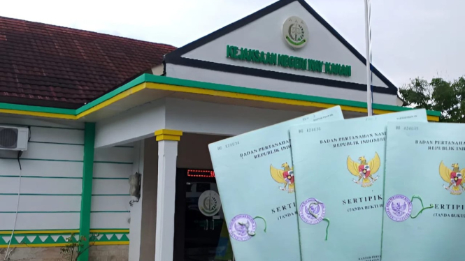 Kantor Kejaksaan Negeri (Kejari) Way Kanan.