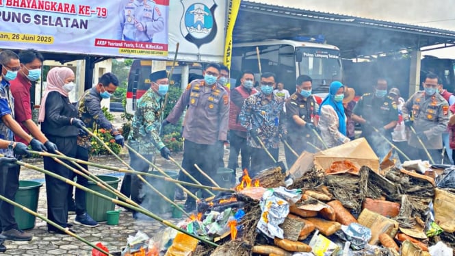 Pemusnahan barang bukti