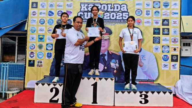 Lampung Swimming Festival (LSF) Kapolda Lampung Cup 2025.