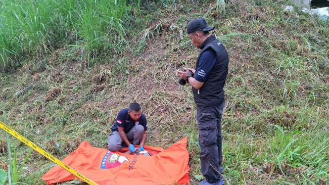 Penemuan sesosok mayat di wilayah Jati Agung, Lampung Selatan