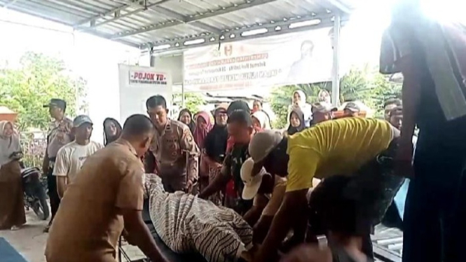 Warga evakuasi lansia di Tanggamus tewas digigit buaya.