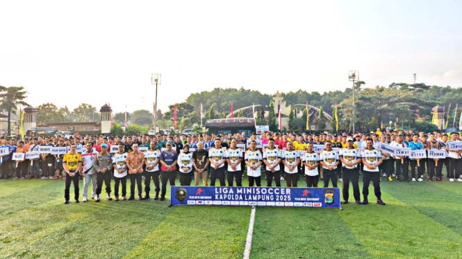 Opening seremoni pembukaan Liga Minisoccer
