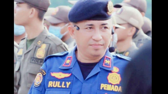 Rully Fikriansyah, Kepala Bidang Damkar Lampung Selatan.