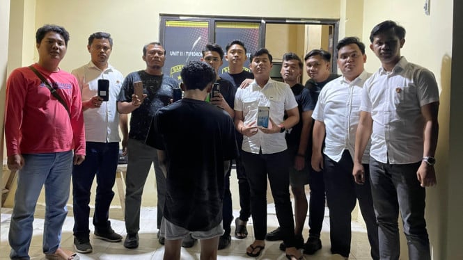 Polres Pesawaran tangkap pelaku curat.