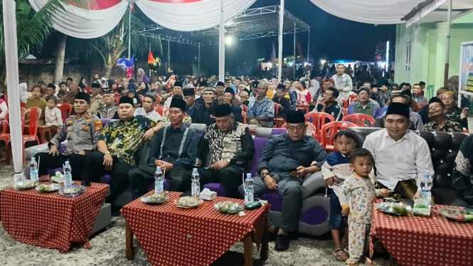 Pengamanan tradisi Suroan di Pesawaran.