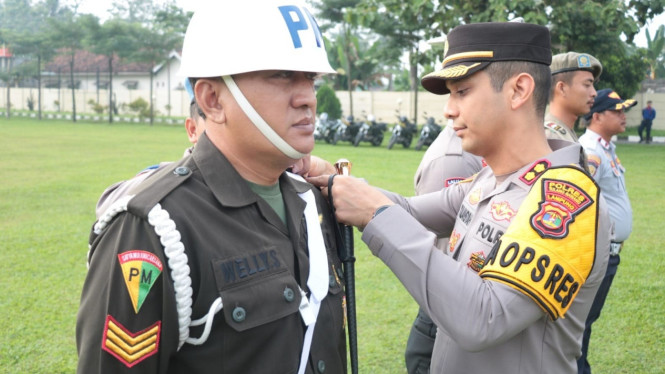 Polres Tulang Bawang gelar Operasi Patuh Krakatau 2025.