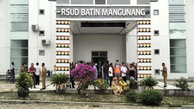 Pegawai RSUD Batin Mangunang Tanggamus mogok kerja.