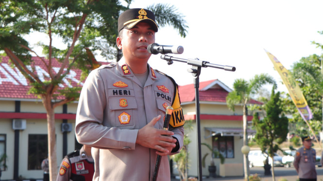 Kapolres Pesawaran, AKBP Heri Sulistyo Nugroho.
