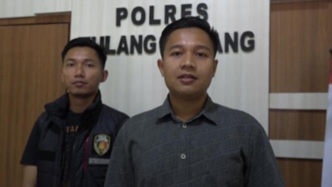 Kasat Reskrim Polres Tulang Bawang AKP Noviarif Kurniawan.