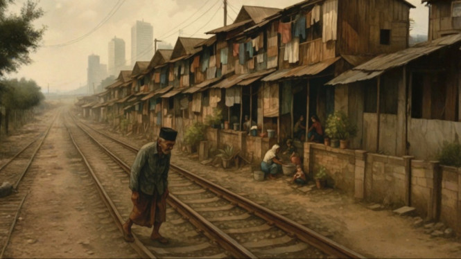 Ilustrasi kemiskinan