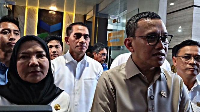 Menteri P2MI bersama Wali Kota Bandar Lampung