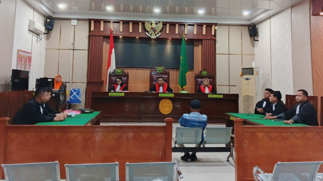 Sidang tuntutan Ijazah Palsu DPRD Lampung Selatan.