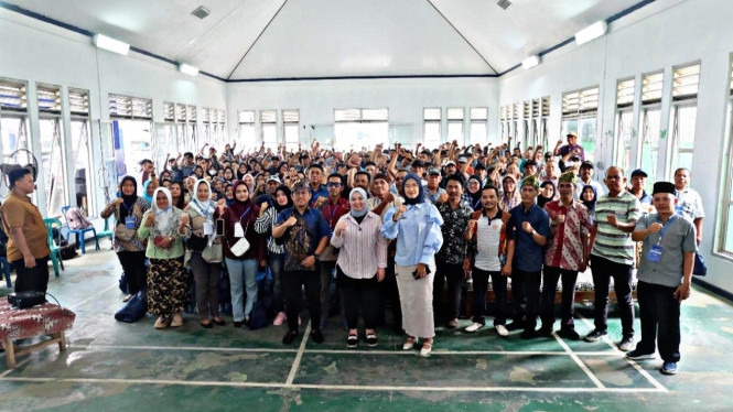 Sesi foto bersama