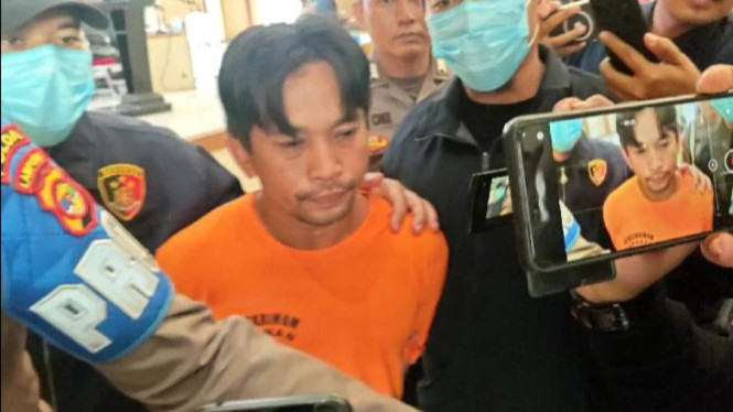 Salam, tersangka pembunuhan pegawai koperasi di Natar.