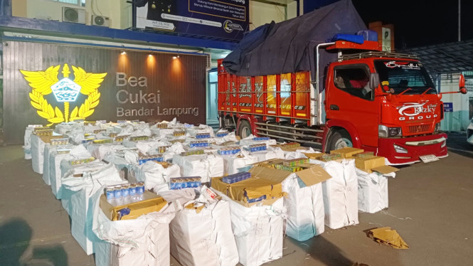Barang bukti yang berhasil disita