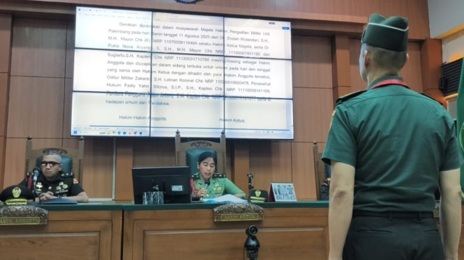 Vonis mati Kopda Bazarsah atas penembakan tiga polisi di Way Kanan.