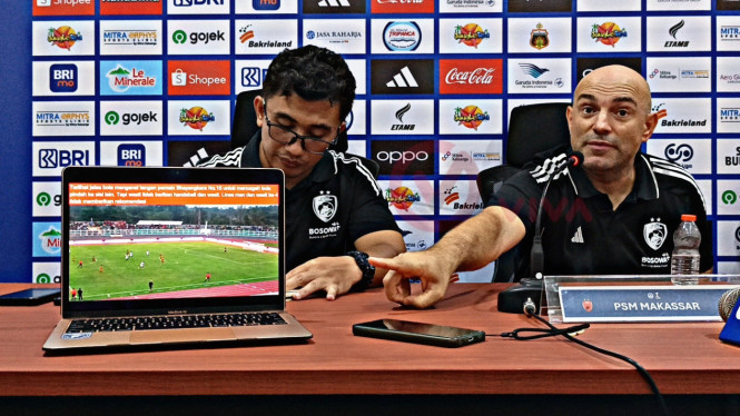 Pelatih PSM Makassar Bernardo Tavares