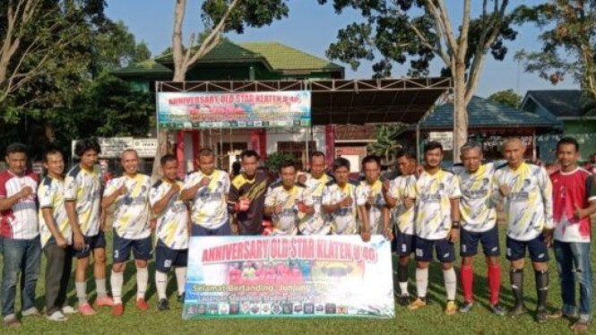 Peringati HUT ke-5, Old Star Klaten gelar turnamen Sepakbola U-40.