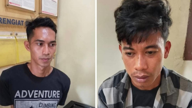 Dua remaja pelaku pembunuhan Pasutri di Tanggamus ditangkap.