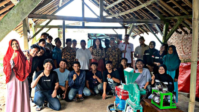 Sesi foto bersama