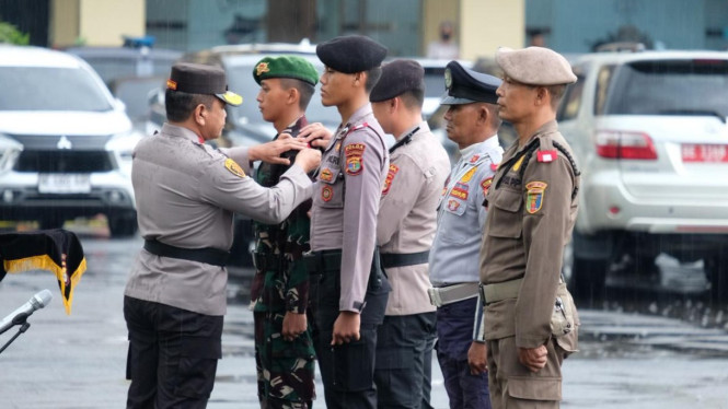 4.021 Personel dikerahkan amankan Nataru 2025/2026 di Lampung.